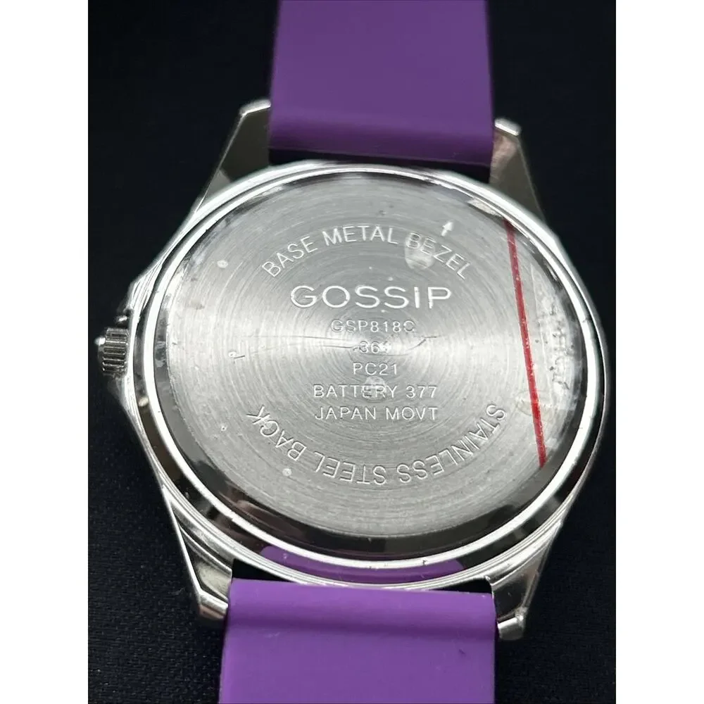 Gossip Purple Dial And Band Women’s Quartz Watch